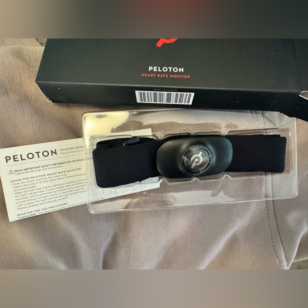 Brand new in box peloton heart rate monitor